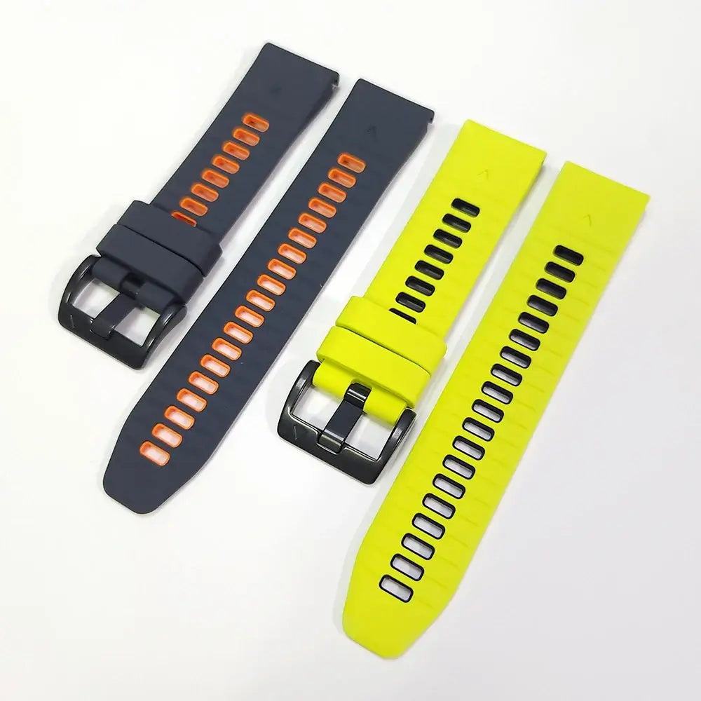 Silicone Smartwatch Band Quick-Release 22mm 26mm Sporty Comfortable Wristband for Everyday Active Use | Sansoti
