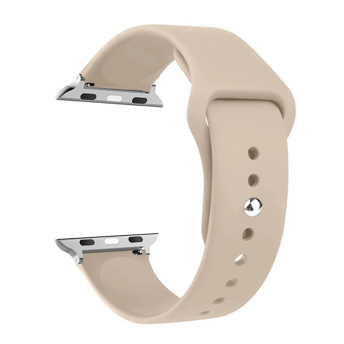 Wodoodporny silikonowy pasek do zegarka z regulowanym sportowym zapięciem do smartwatcha 38–49 mm, sportowy i wygodny | Sansoti