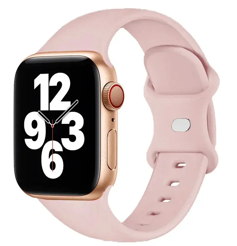 Water-Resistant Flexible Silicone Smartwatch Band Soft Watch Strap for Active Daily Use | Sansoti