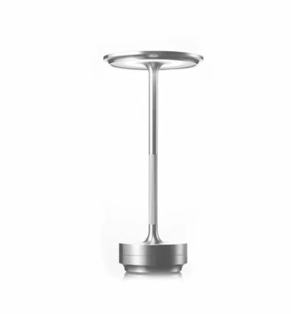 Lampe de table à intensité réglable, rechargeable et résistante à l’eau, en métal, avec commande tactile, sans fil, LED, éclairage d’ambiance | Sansoti