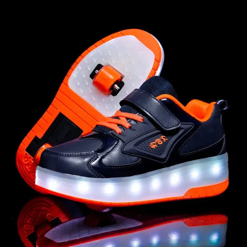 LED-Rollschuhe für Kinder – Mit Beleuchtung | Sansoti