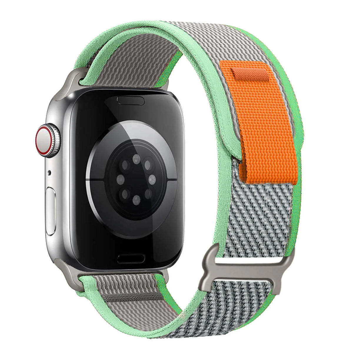 Nylon Smartwatch Trail Loop Strap - Adjustable Sport Strap with Durable Buckle - Multicolored Active Wristband | Sansoti