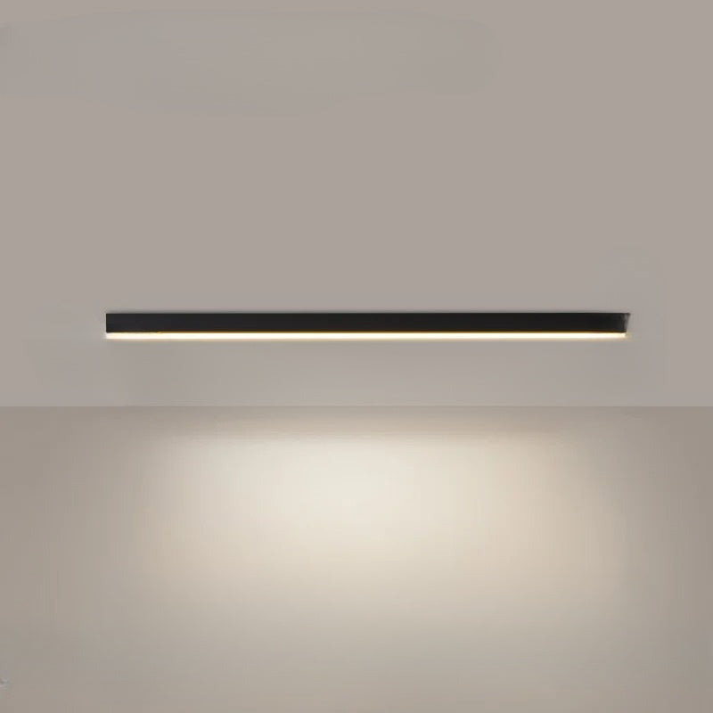 Plafonnier LED design scandinave en aluminium, blanc chaud, à intensité variable, pour salon et chambre, style moderne et élégant | Sansoti