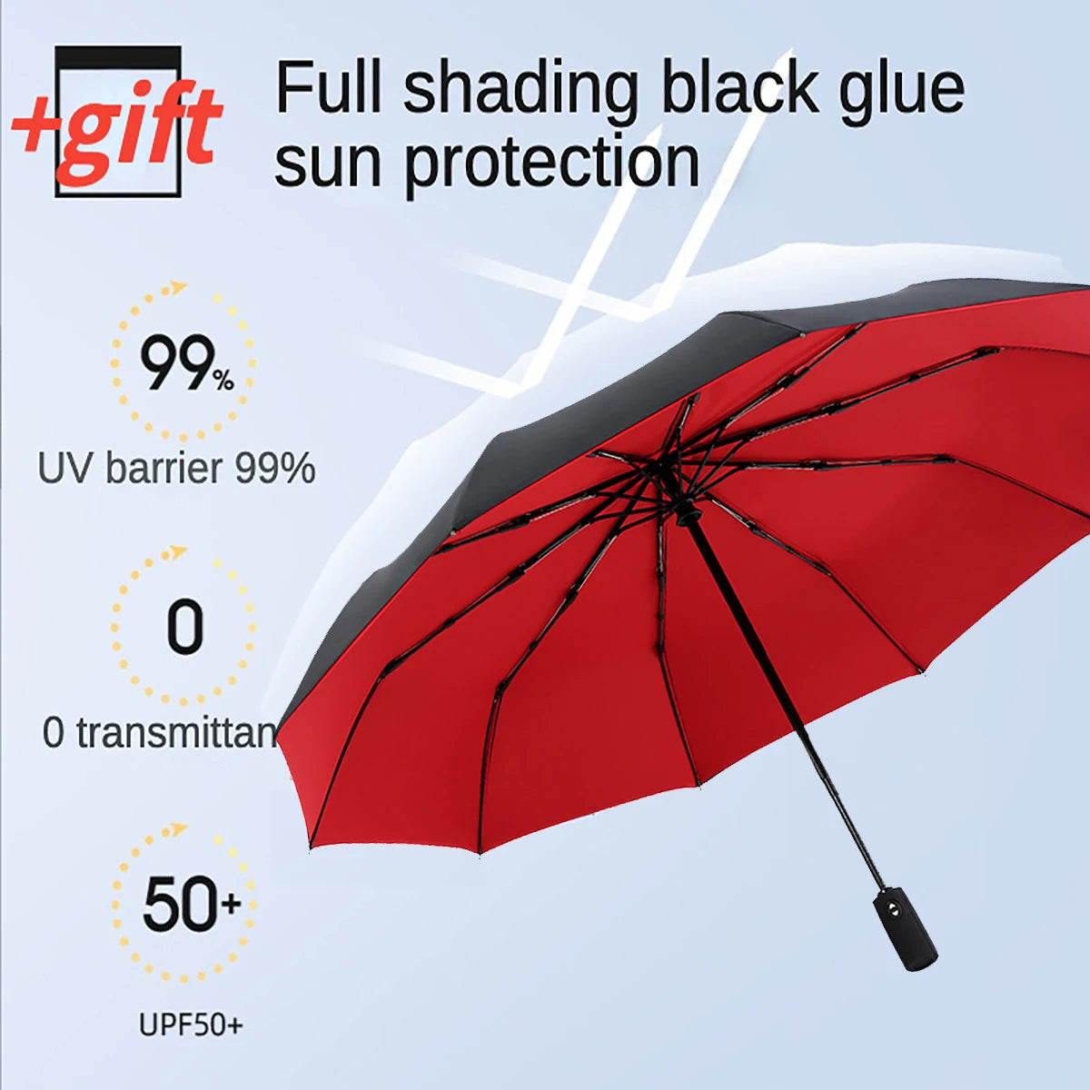Automatic Storm-Resistant Double-Layer Windproof Folding Rain Umbrella for Adults, Everyday Use | Sansoti