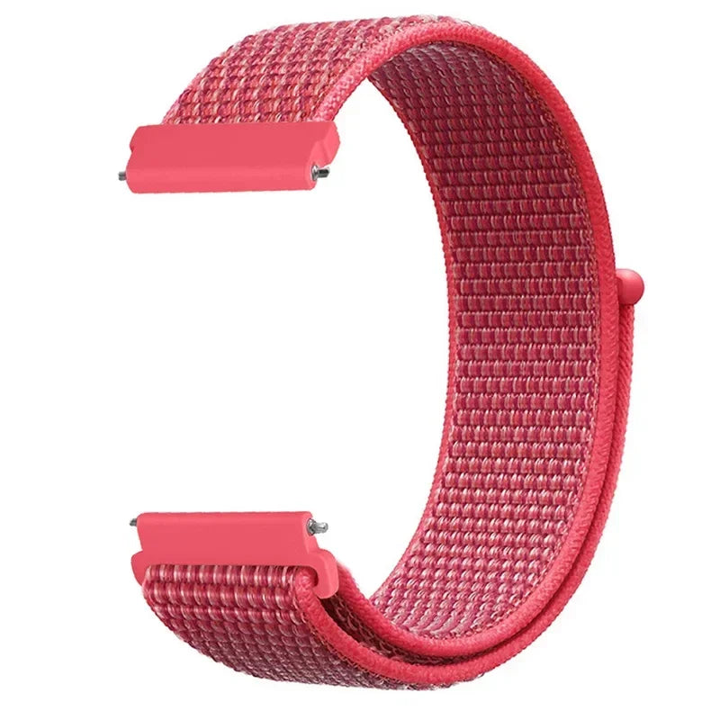 Regulowany nylonowy pasek sportowy do smartwatcha 20mm 22mm, oddychający, lekki pasek do zegarka sportowego i fitnessu | Sansoti