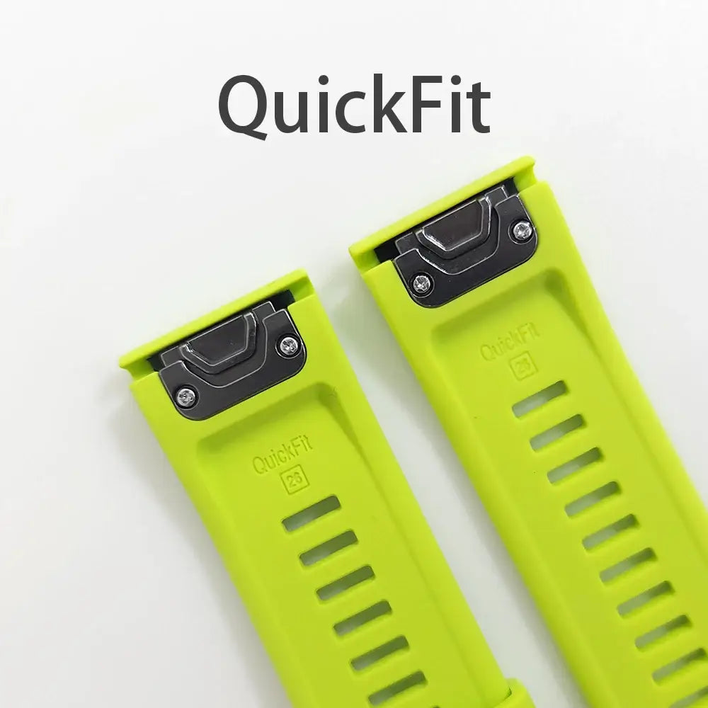 Silicone Smartwatch Band Quick-Release 22mm 26mm Sporty Comfortable Wristband for Everyday Active Use | Sansoti