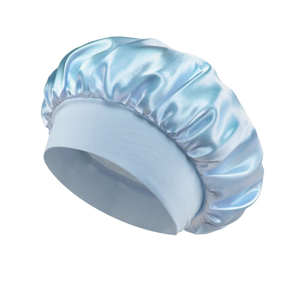 Sansoti | Bonnet de nuit en satin de soie – Protège les cheveux contre la casse et les frisottis (Taille unique)