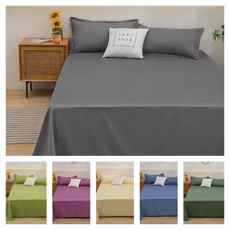Leinen-Bettbezug Hellgrün, 120x230 cm – weiche, atmungsaktive Bettwäsche für das ganze Jahr, Einzelbett | Sansoti