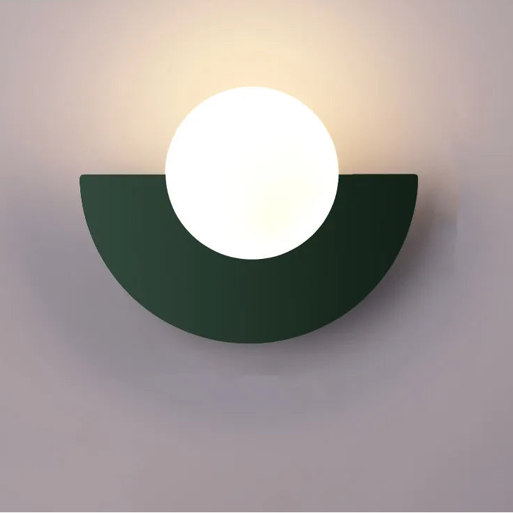 Moderne LED-Wandleuchte mit Geometrischem Design für Wohnzimmer & Schlafzimmer | Sansoti