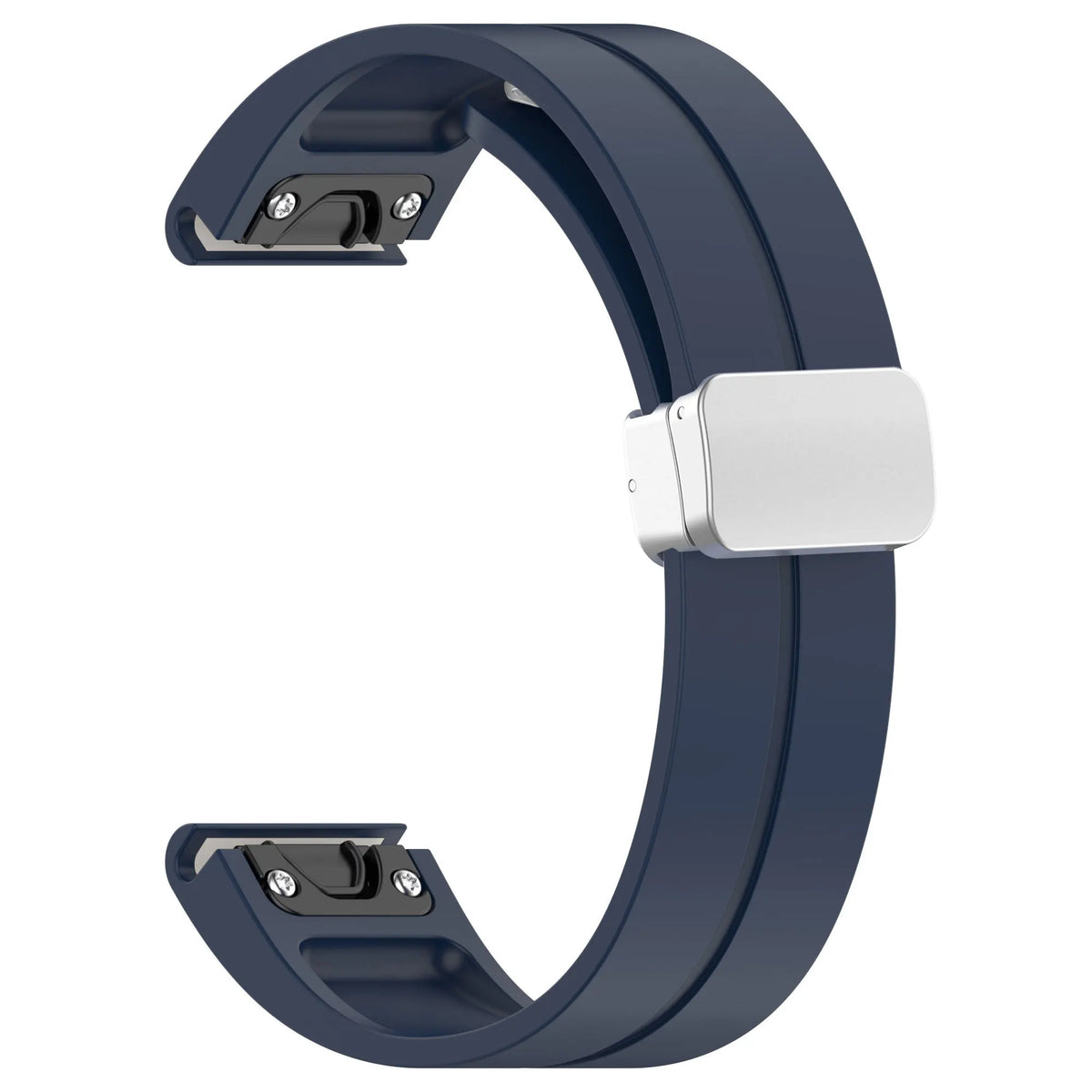 Silicone Smartwatch Band 20mm 22mm 26mm Adjustable Sports-Friendly Comfortable Stylish Watch Band | Sansoti