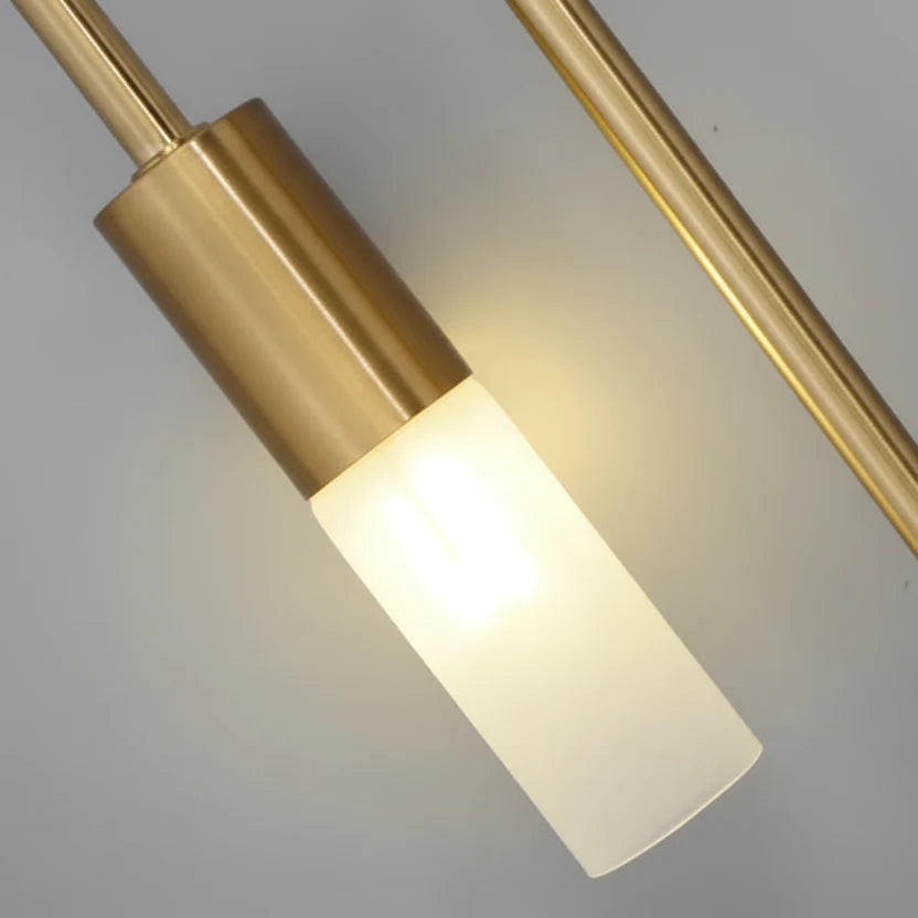 Wandlamp Metaal LED met Dubbele Lichtuitstraling Zwart Goud Modern Scandinavisch Design voor Gang Woonkamer | Sansoti
