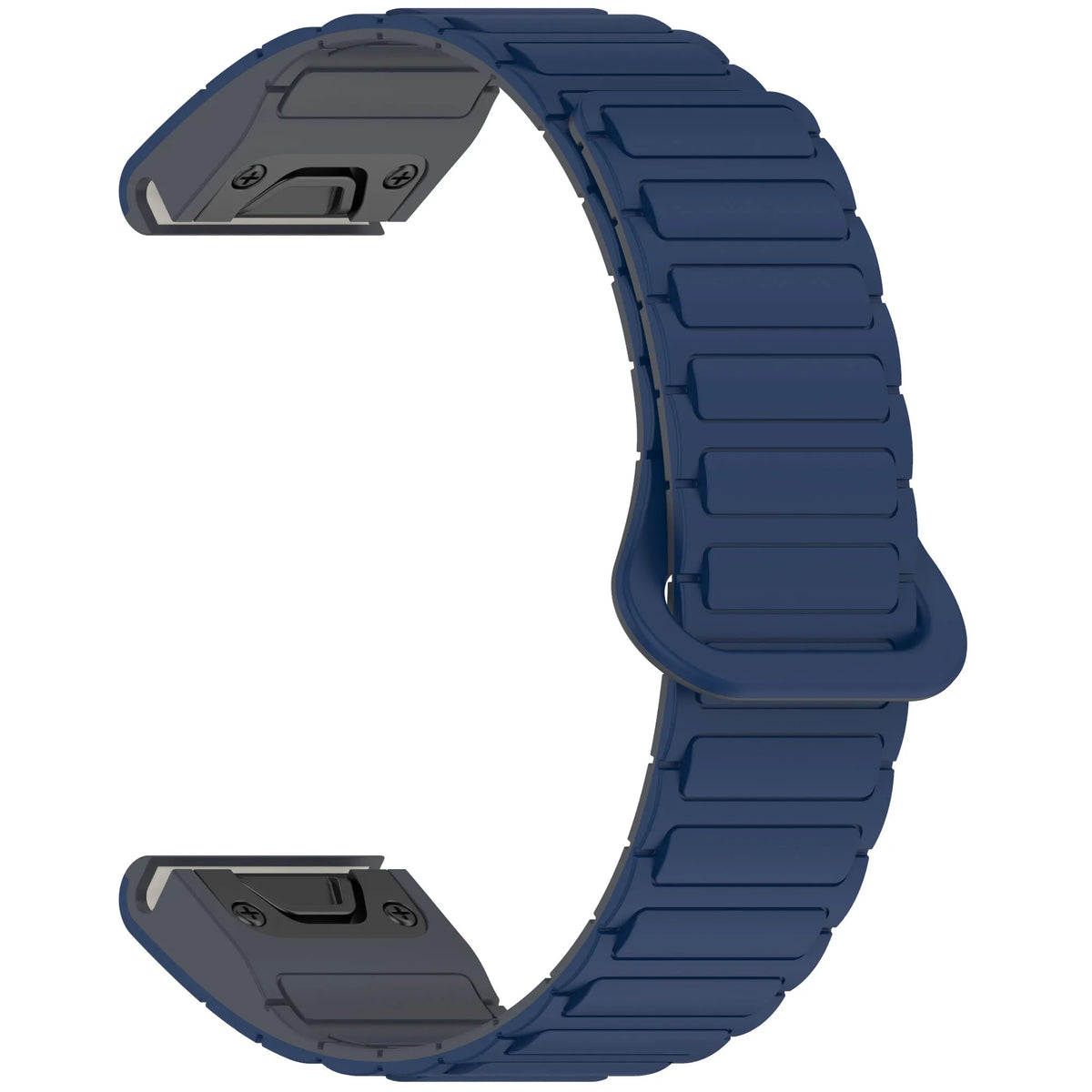 Magnetische Siliconen Smartwatch Band 20mm 22mm 26mm Verstelbaar Sportarmband Waterdicht Comfortabel Horloge | Sansoti