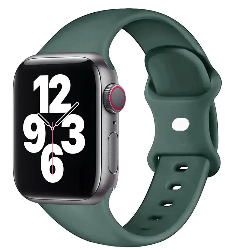 Water-Resistant Flexible Silicone Smartwatch Band Soft Watch Strap for Active Daily Use | Sansoti
