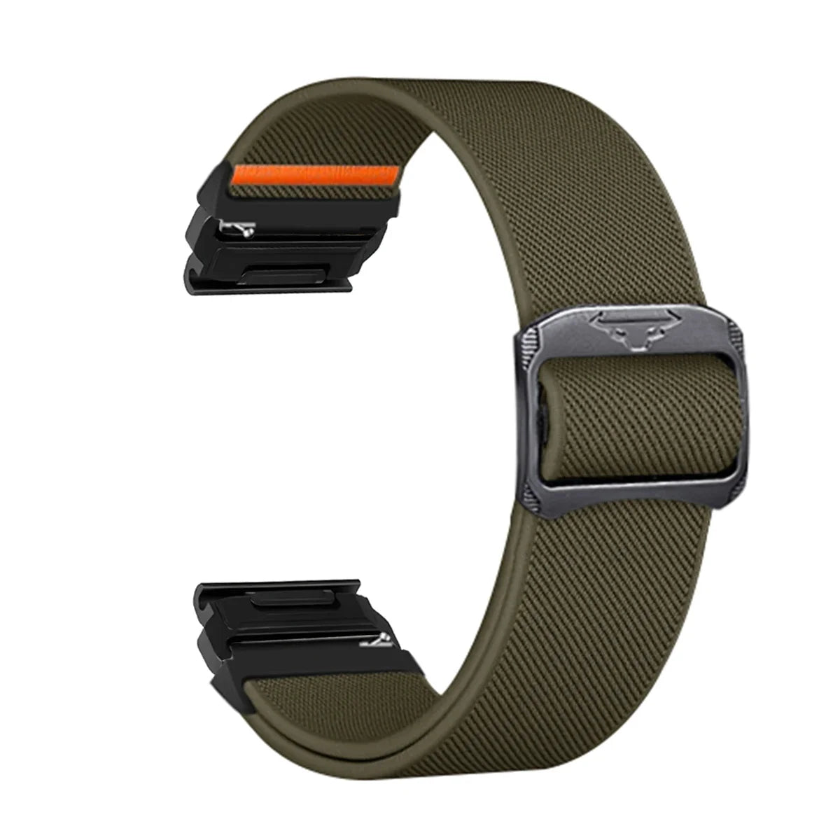 Bracelet de smartwatch en nylon 22-26 mm, design militaire, réglable, unisexe, bracelet de sport universellement compatible | Sansoti