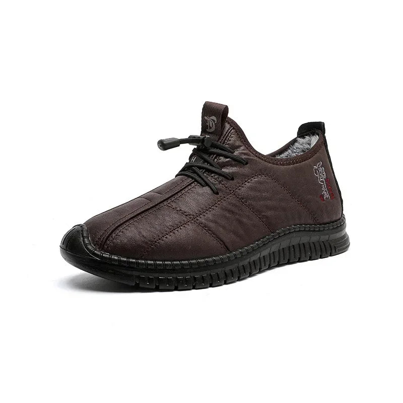 Herenlaarzen Winterschoenen Waterdicht Antislip Platform Werkschoenen Maat 38-48 Wandelschoeisel Heren | Sansoti