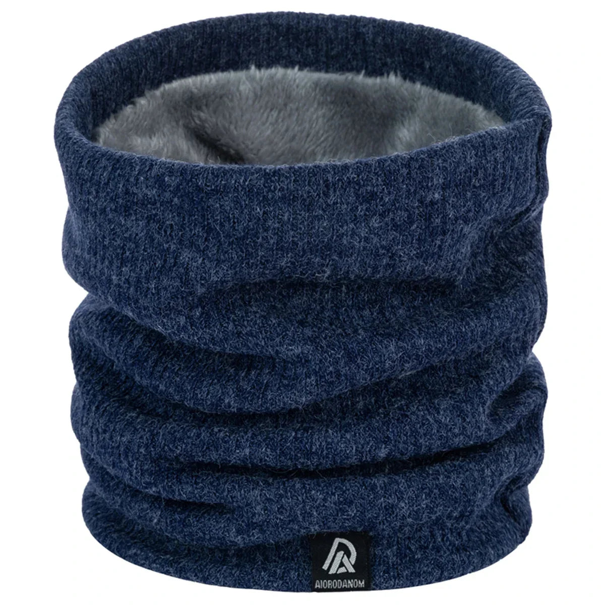 Gestrickter Nackenwärmer für den Winter – Weicher Wollhalsschal Unisex – Warme Winterschals für Damen und Herren | Sansoti
