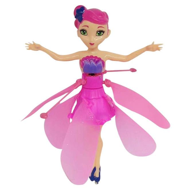Jouet fée volante à commande manuelle, éclairage LED coloré, jouet d’intérieur interactif pour enfants | Sansoti