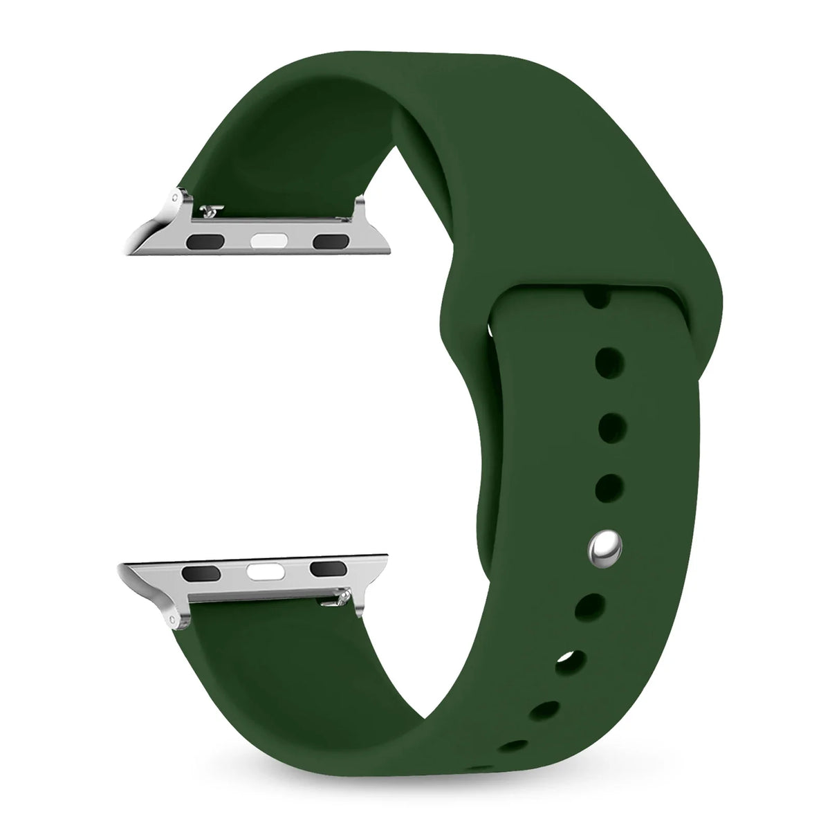 Wodoodporny silikonowy pasek do zegarka z regulowanym sportowym zapięciem do smartwatcha 38–49 mm, sportowy i wygodny | Sansoti