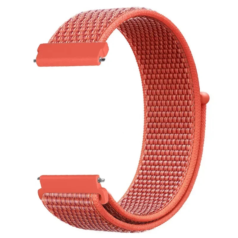 Regulowany nylonowy pasek sportowy do smartwatcha 20mm 22mm, oddychający, lekki pasek do zegarka sportowego i fitnessu | Sansoti