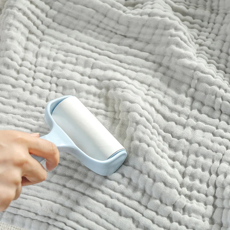 Six-Layer Muslin Baby Blanket Cotton Newborns Crib Blanket Swaddle Stroller Crib Soft Breathable | Sansoti