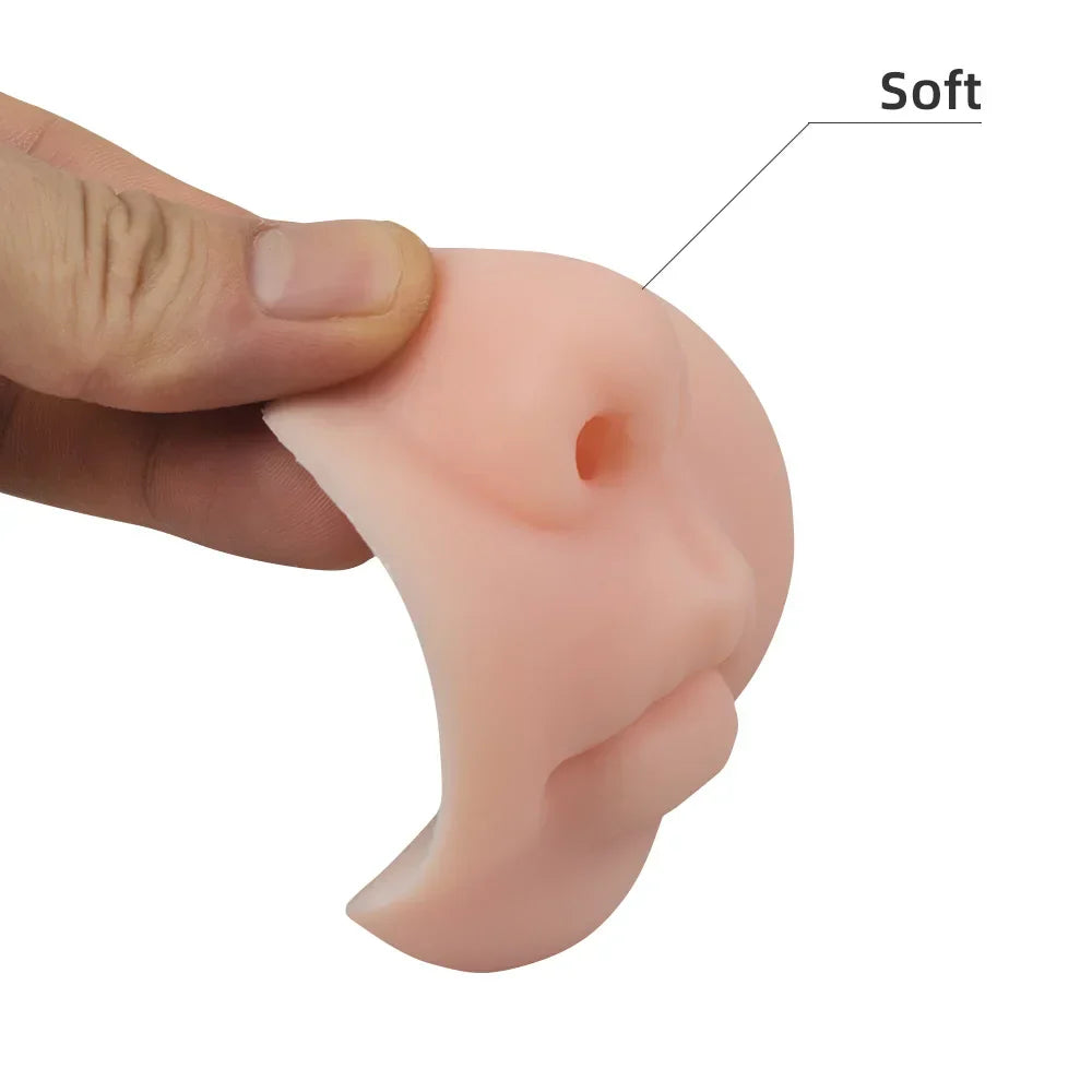 Humorous Nose Soap Dispenser — Wall-Mounted Soap Dispenser with Realistic Nose Design for a Fun Atmosphere | Sansoti