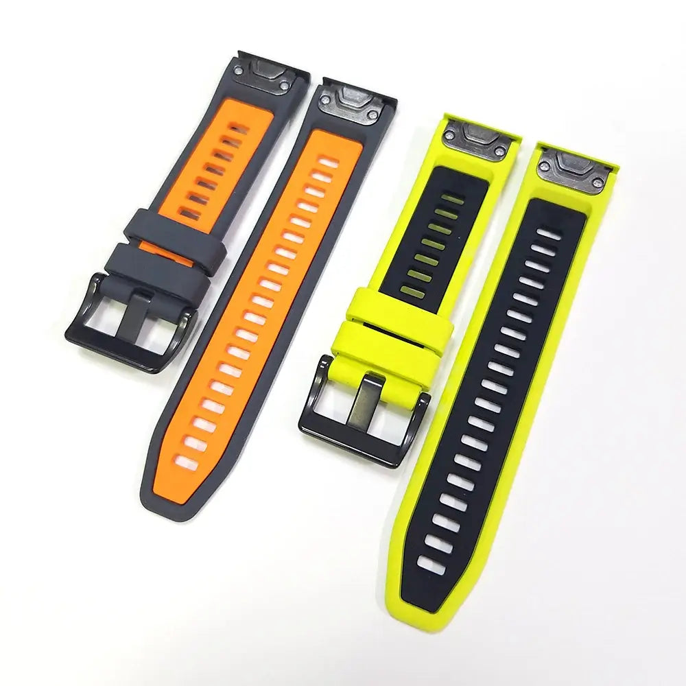 Silicone Smartwatch Band Quick-Release 22mm 26mm Sporty Comfortable Wristband for Everyday Active Use | Sansoti