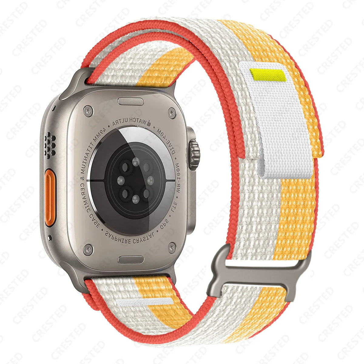 Nylon Smartwatch Trail Loop Strap - Adjustable Sport Strap with Durable Buckle - Multicolored Active Wristband | Sansoti