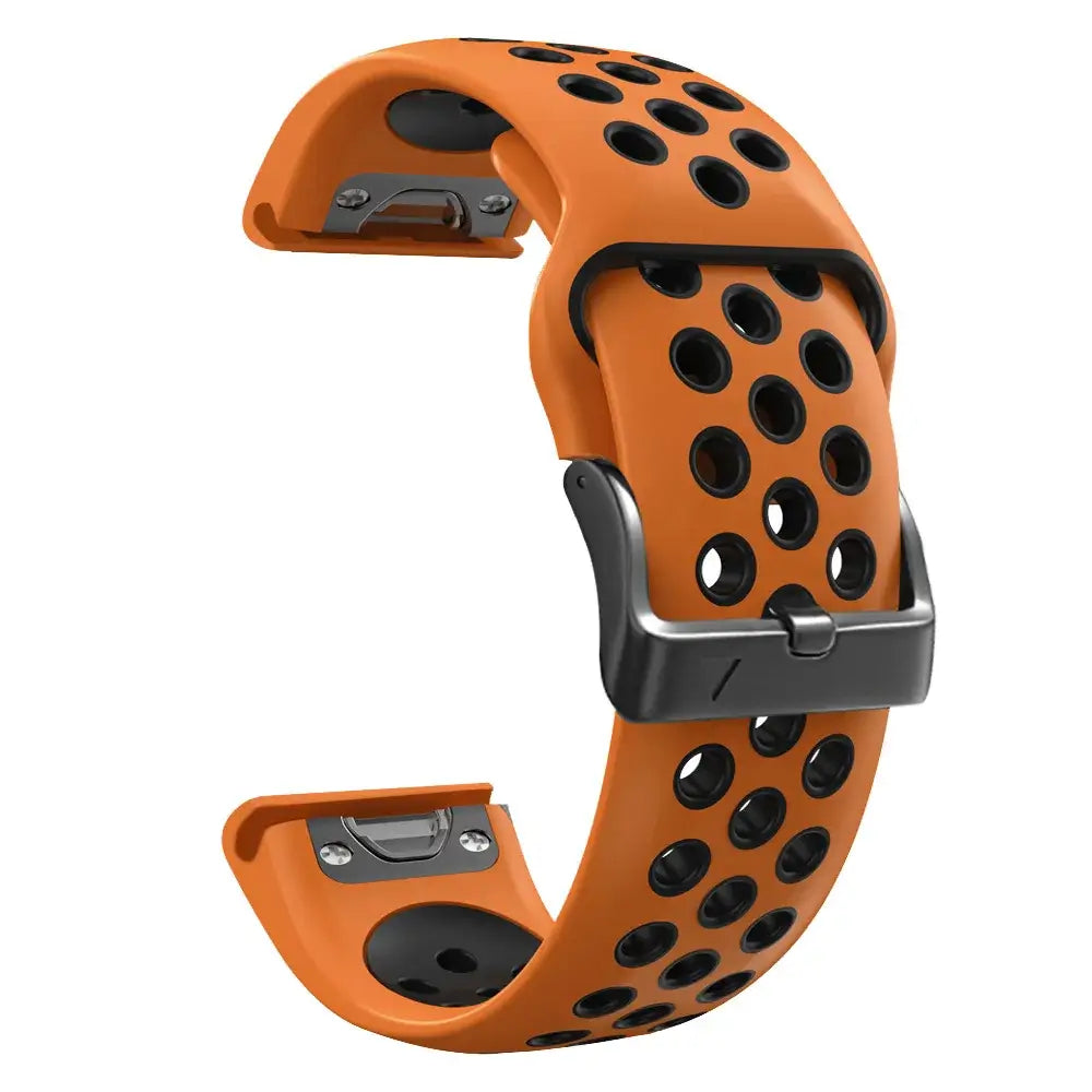 Oddychający silikonowy pasek do smartwatcha QuickFit, sportowa opaska do zegarka 22 mm 26 mm, fitness, trening, sport | Sansoti