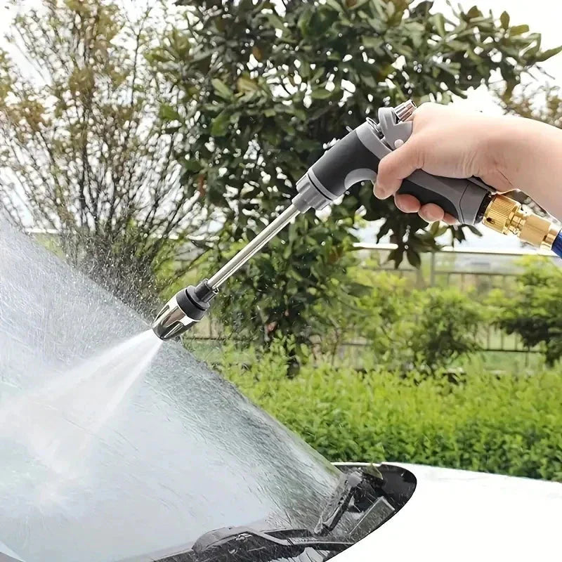 Flexible Garden Hose with High-Pressure Cleaner 7.5-90 meters Extendable | Sansoti