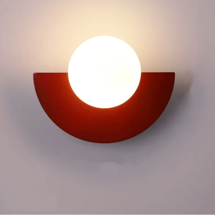 Moderne LED-Wandleuchte mit Geometrischem Design für Wohnzimmer & Schlafzimmer | Sansoti