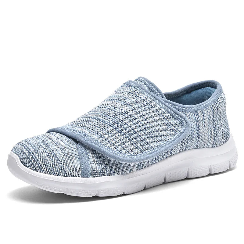 Orthopedic Walking Shoes Microfiber with Adjustable Velcro Comfort for Daily Use Women Men | Sansoti