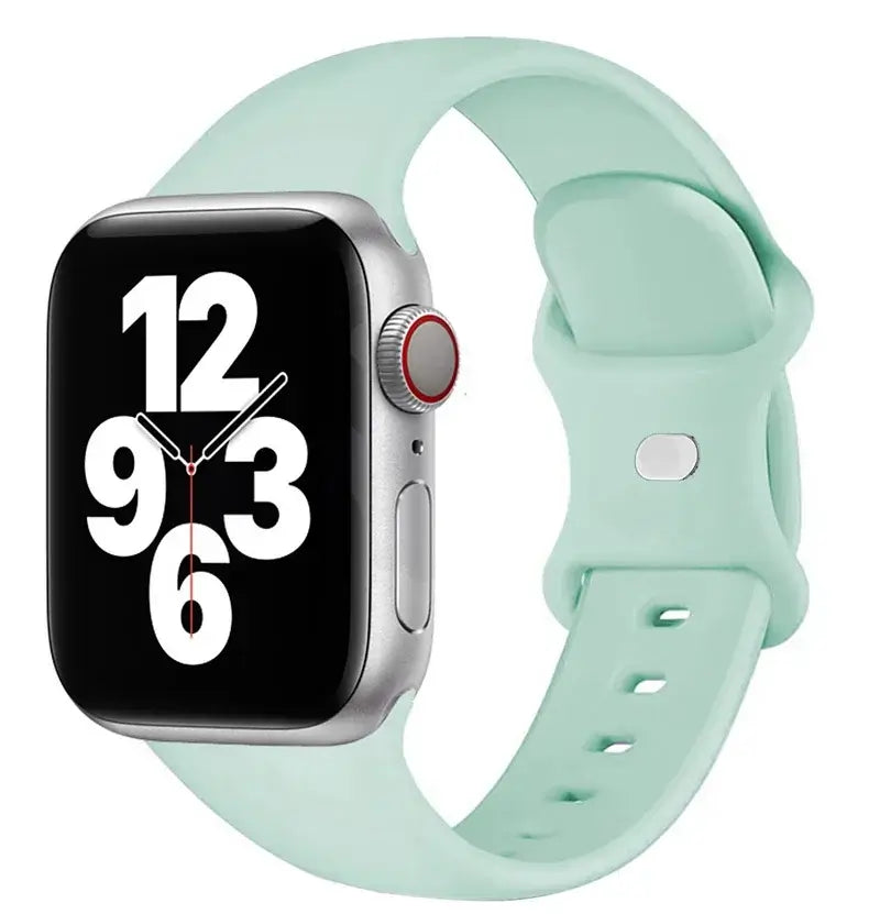 Water-Resistant Flexible Silicone Smartwatch Band Soft Watch Strap for Active Daily Use | Sansoti