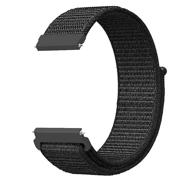 Regulowany nylonowy pasek sportowy do smartwatcha 20mm 22mm, oddychający, lekki pasek do zegarka sportowego i fitnessu | Sansoti