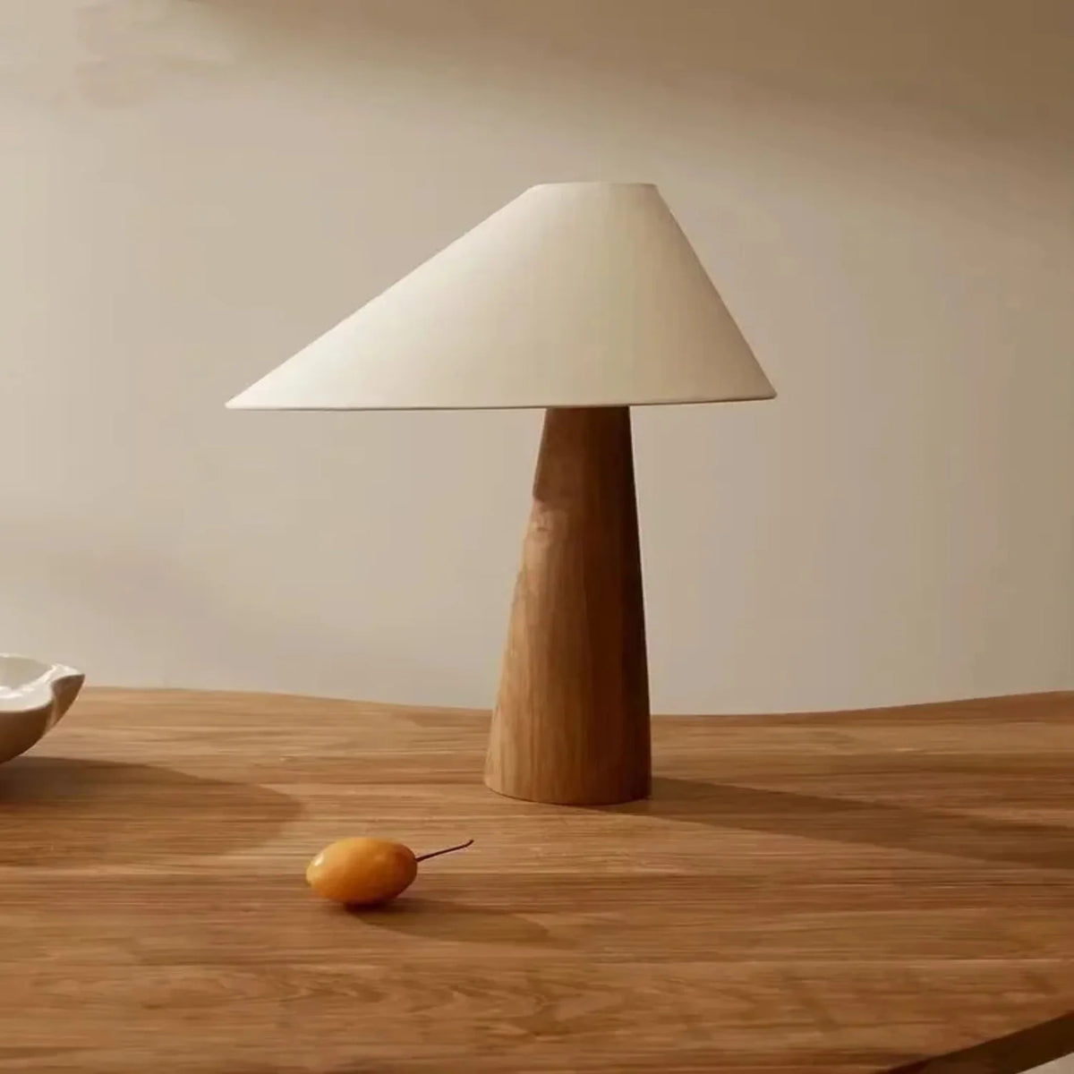 Lampe en bois au design naturel, lampe de table ou sur pied, 40-165 cm, éclairage d’ambiance minimaliste, salon | Sansoti