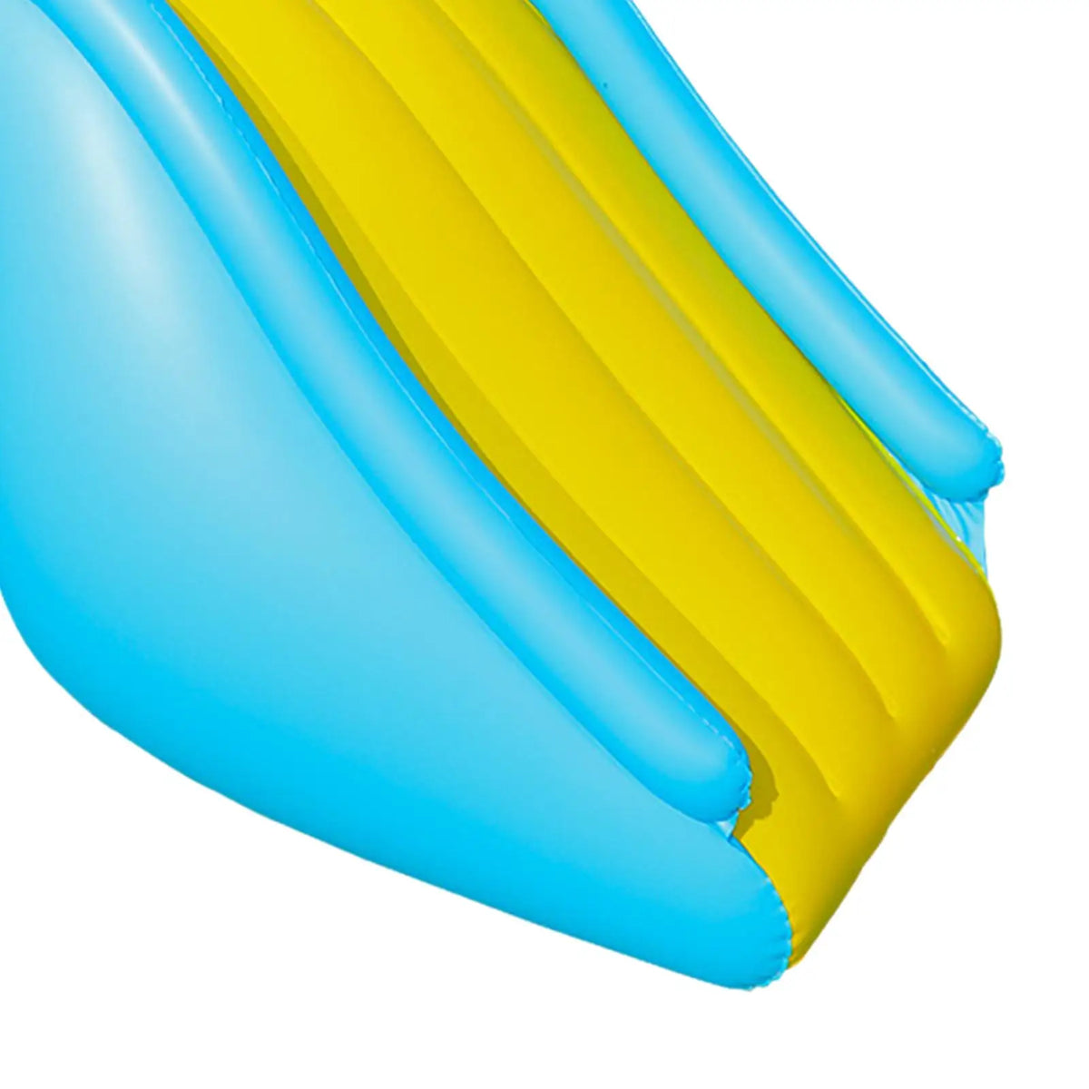 Inflatable Slide PVC 180x90 cm Blue Yellow Pool Garden Water Slide Children Summer Playground | Sansoti