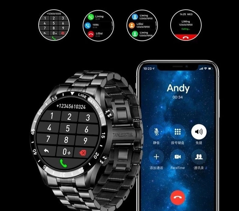 Smartwatch with 4G Connectivity and Calling Capability for Men and Women | Sansoti