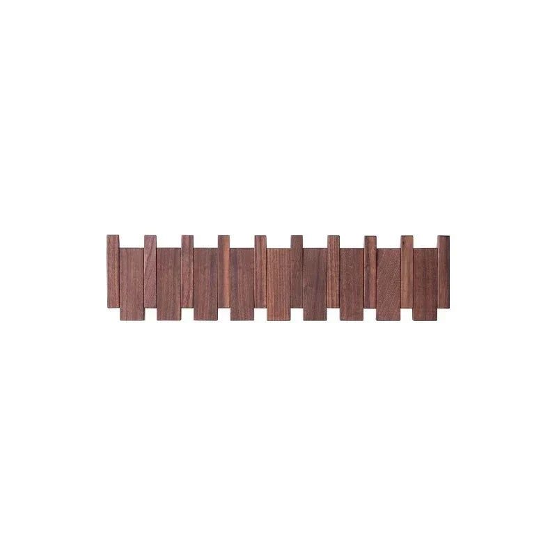 Magnetische Wandkapstok met Inklapbare Haken | 4-10 Haken | Hout | Sansoti