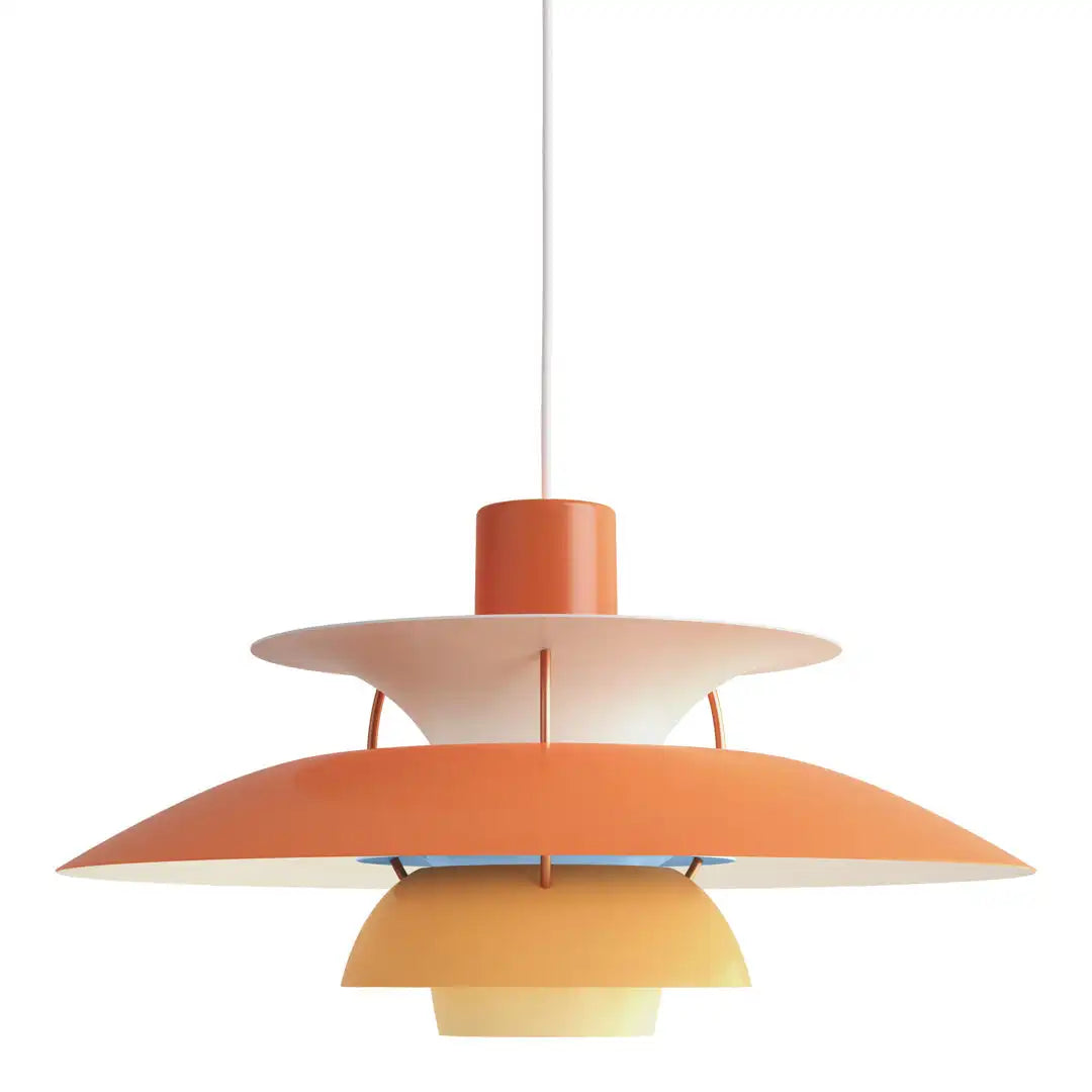 Bunte Hängeleuchte – Modernes Design mit mehreren Farben und Größen – Skandinavisch inspirierte Beleuchtung für Wohnzimmer, Esszimmer, Eingangsbereich | Sansoti