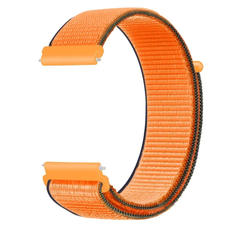 Regulowany nylonowy pasek sportowy do smartwatcha 20mm 22mm, oddychający, lekki pasek do zegarka sportowego i fitnessu | Sansoti