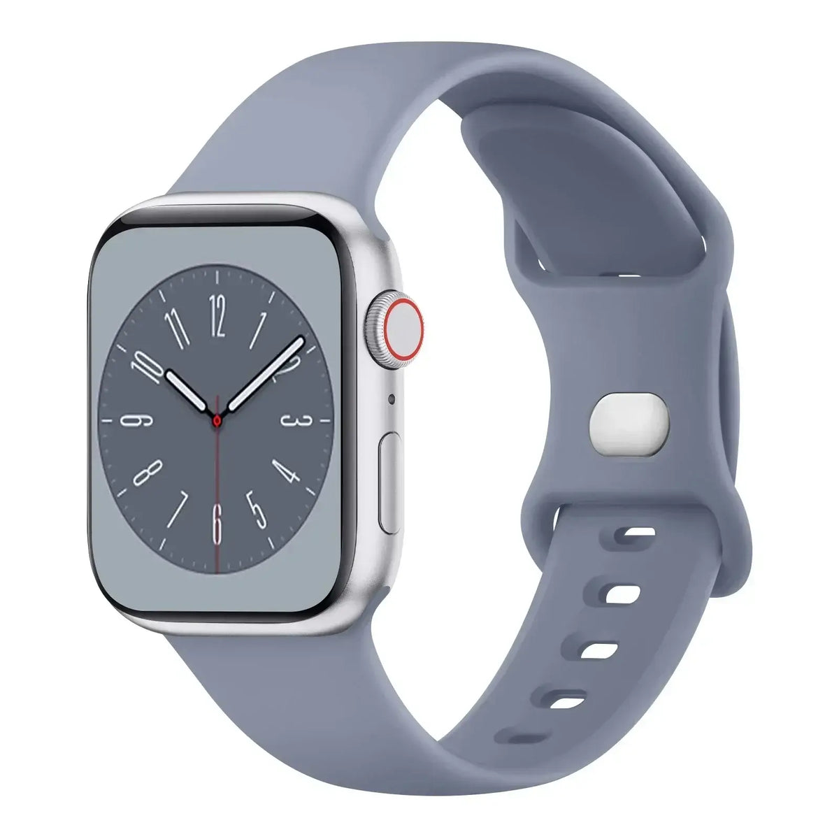 Siliconen Smartwatch Bandje – Ademend Flexibel Horlogeband Verstelbaar Comfortabel – Voor Alle Pols Maten | Sansoti