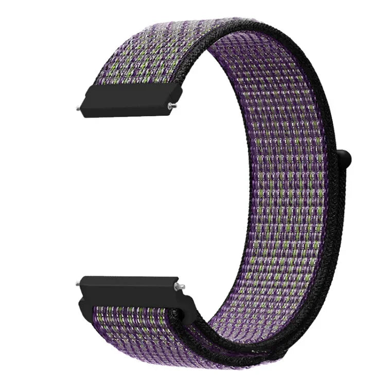 Regulowany nylonowy pasek sportowy do smartwatcha 20mm 22mm, oddychający, lekki pasek do zegarka sportowego i fitnessu | Sansoti
