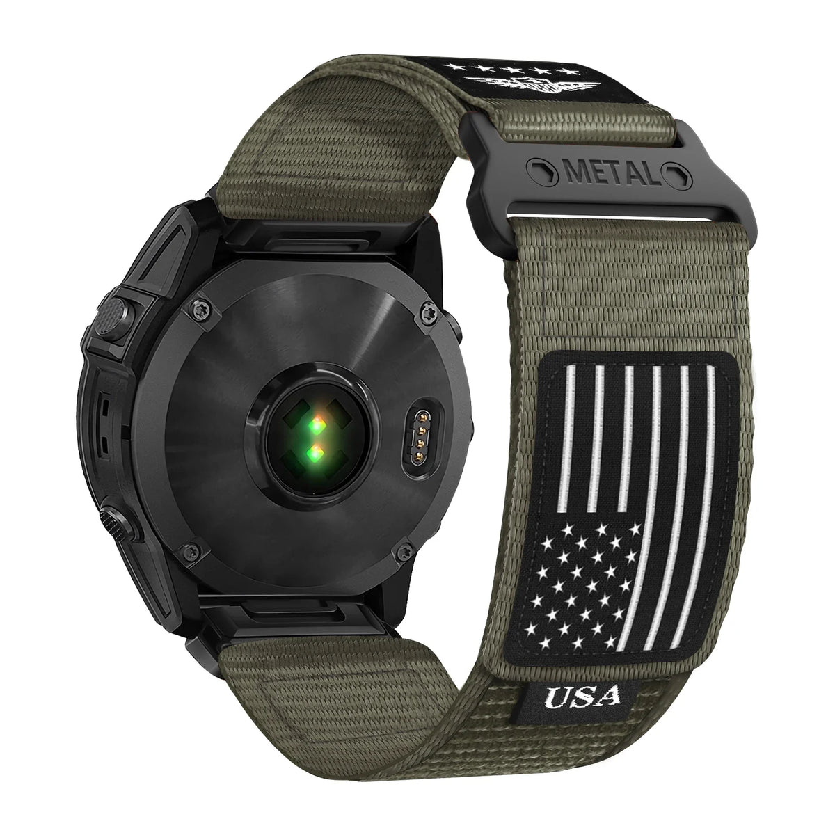 Nylonowy pasek do smartwatcha Sportowy Oddychający Uniwersalny 20mm 22mm 26mm Regulowany pasek na nadgarstek Pasek do zegarka Aktywny | Sansoti