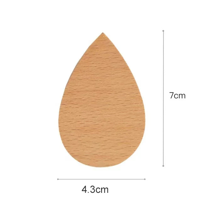 Crochets muraux en bois animaux autocollants, porte-manteaux pour chambre d'enfant, design scandinave, décoration murale | Sansoti