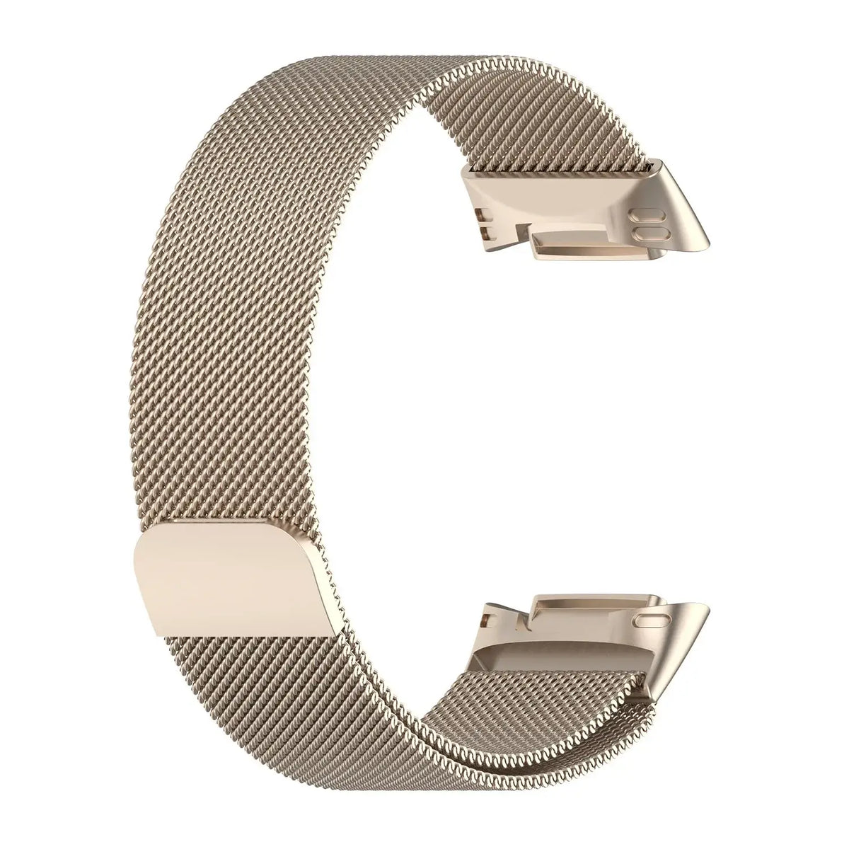 Magnetische Mesh Smartwatch Band voor Actieve Tracking Horloges RVS Verstelbaar Stijlvol Metalen Polsband | Sansoti