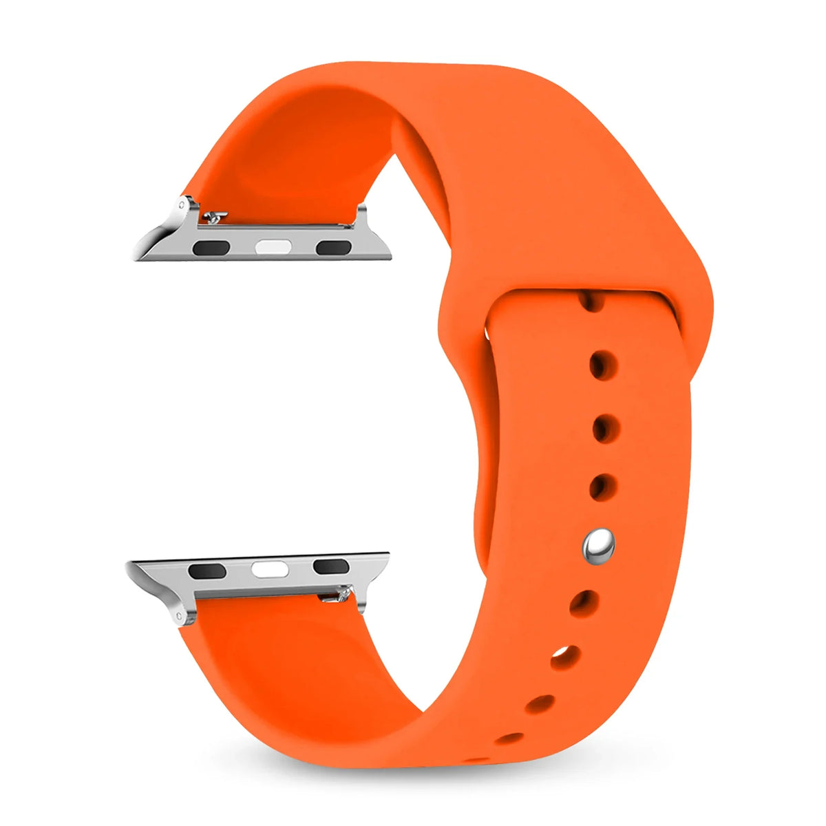 Wodoodporny silikonowy pasek do zegarka z regulowanym sportowym zapięciem do smartwatcha 38–49 mm, sportowy i wygodny | Sansoti