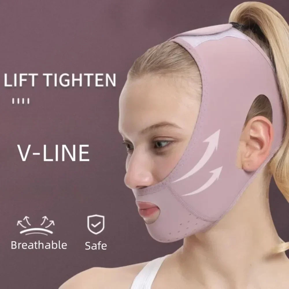 Face Lifting Band Jaw Contours V-Line Firming Facial Care | Sansoti