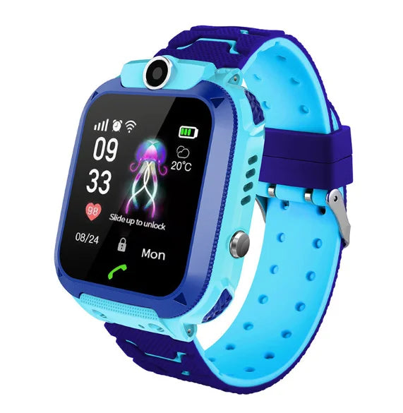 Waterproof Kids' Smartwatch with GPS Tracking, SOS Function and Parental Control for Android and iOS Safety | Sansoti