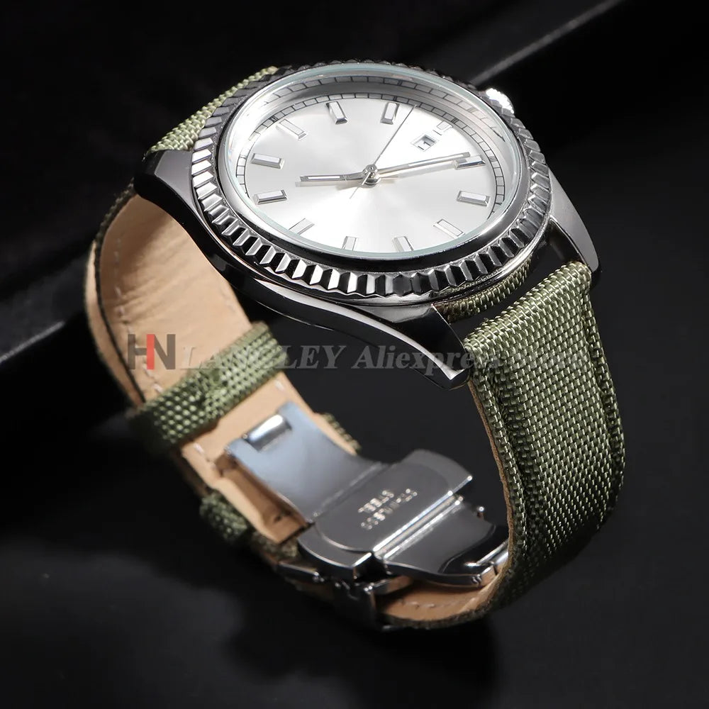 Nylon Sailcloth Watch Band Water-Resistant Quick-Release Universal Sports Watch Band 20mm 22mm Wristband | Sansoti