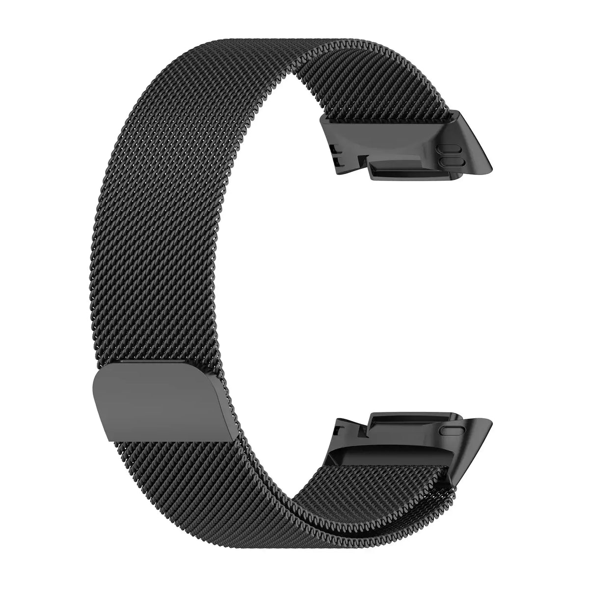 Magnetische Mesh Smartwatch Band voor Actieve Tracking Horloges RVS Verstelbaar Stijlvol Metalen Polsband | Sansoti