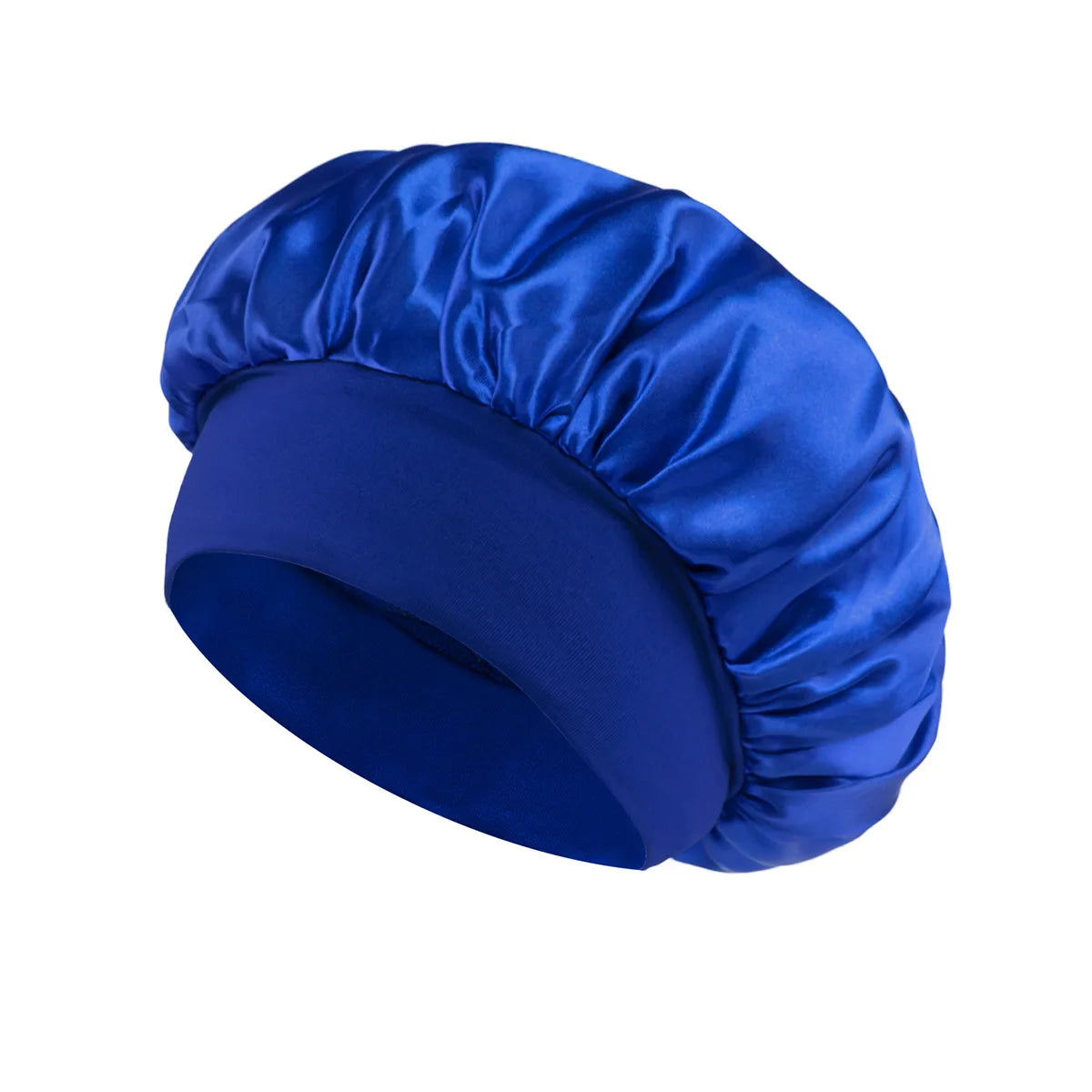 Sansoti | Bonnet de nuit en satin de soie – Protège les cheveux contre la casse et les frisottis (Taille unique)